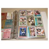 Binder of Football Cards - Montana, Elway, Marino, Bo, Rice, Payton