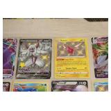 Large Mixed Lot of Pokemon Cards and Cases - Rares, Full Art, Holos