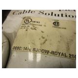 ROYAL SJ00W SERVICE CABLE, 14 AWG, 4 CONDUCTORS