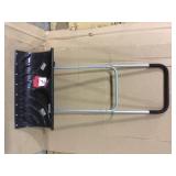 26 in. Aluminum Handle Rolling Snow Pusher Customer Returns See Pictures