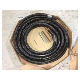 Linesets Inc. Climate Components 1/4" - 3/8" Insulated Copper Coil Line Set - Seamless Pipe Tube for HVAC, Refrigerant - 1/2" Black Insulation Taped Together - 25