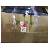 Midnight Square Outdoor Seat Cushion (2-Pack) by Hampton Bay Customer Returns See Pictures