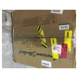 Quince Drop-in Cast Iron 25 in. 4-Hole Single Bowl Kitchen Sink in Brilliant White PLEASE SEE PHOTO PEELING DAMAGE Customer Returns See Pictures