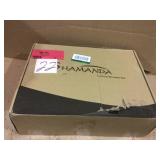 Shower System Ceiling Mounted with 12 in. Square Rainfall Shower head and Handheld Shower Head Set, Matte Black by Boyel Living Customer Returns See Pictures