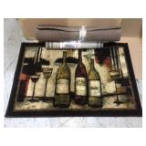 Wine and Glasses 2 ft. 6 in. x 3 ft. 10 in. Kitchen Rug by Mohawk Home Customer Returns See Pictures