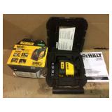 165 ft. Red Self-Leveling Cross-Line Laser Level with ToughSystem 2.0 Small Toolbox by DEWALT Customer Returns See Pictures