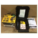 165 ft. Red Self-Leveling Cross-Line Laser Level with ToughSystem 2.0 Small Toolbox by DEWALT Customer Returns See Pictures