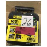 165 ft. Red Self-Leveling Cross-Line Laser Level with ToughSystem 2.0 Small Toolbox by DEWALT Customer Returns See Pictures