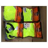 3XL Hi Vis Lime Black Front T-Shirt by Ergodyne Customer Returns See Pictures