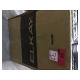 Pergola Drop-In Stainless Steel 33 in. 4-Hole Double Bowl Kitchen Sink by Elkay Customer Returns See Pictures