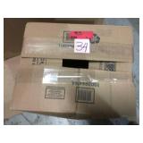 Quatrefoil Midnight 18 in x 30 in Door Mat by TrafficMaster Customer Returns See Pictures