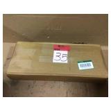 HUSKY 6 ft. x 100 ft. Black 4 mil Plastic Sheeting Customer Returns See Pictures