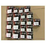 6 in. 65-Watt Equivalent Warm White (3000K) Square White Trim Recessed Retrofit Baffle R20 Downlight LED Module 90 CRI by Feit Electric Customer Returns See Pictures