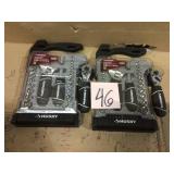 1/4 in. and 3/8 in. Stubby Ratchet and Socket Set (46-Piece) by Husky Customer Returns See Pictures