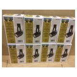 Hampton Bay Black Pinhole Cylinder Track Lighting Fixture Customer Returns See Pictures