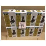 Hampton Bay Black Pinhole Cylinder Track Lighting Fixture Customer Returns See Pictures