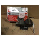 4 in. Heavy-Duty Bench Vise with Swivel Base by BESSEY Customer Returns See Pictures