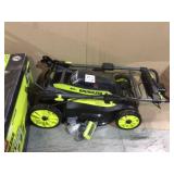20 in. 40-Volt 6.0 Ah Lithium-Ion Battery Brushless Cordless Walk Behind Self-Propelled Lawn Mower with Charger Included by RYOBI Customer Returns See Pictures