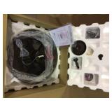 Brette II 23 in. LED Indoor/Outdoor Espresso Bronze Ceiling Fan with Light and Remote Control Customer Returns See Pictures