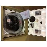 Brette II 23 in. LED Indoor/Outdoor Espresso Bronze Ceiling Fan with Light and Remote Control Customer Returns See Pictures