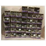 Mix and Match 1 in. Square Curtain Rod Finial in Gunmetal (2-Pack) Customer Returns See Pictures