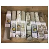 MIX LOT OF WallPops peel and stick Gray Wood Plank Wallpaper 20.5 "X 18 