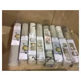 MIX LOT OF WallPops peel and stick Gray Wood Plank Wallpaper 20.5 "X 18 