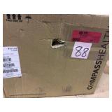 E-Z Lock Raised Toilet Seat with Armrests by Carex Health Brands Customer Returns See Pictures