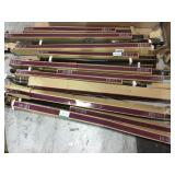 Mix and Match 36 in. - 72 in. Single Curtain Rod in Matte Black Customer Returns See Pictures