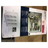 20 in. H x 24 in. W x 14 in. D White Wood Look 9-Cube Storage Organizer by ClosetMaid Customer Returns See Pictures