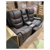 Yacolt Dual Power Reclining Loveseat with Console