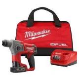 M12 FUEL 12-Volt Lithium-Ion Brushless Cordless 5/8 in. SDS-Plus Rotary Hammer Kit with One 4.0Ah Battery and Bag by Milwaukee Customer Returns See Pictures