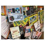 TOTE FULL OF ASSORTED BOOKS