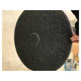 5 BOXES GLIT/MICROTRON BLACK STRIPPING FLOOR MAINTENANCE PADS