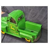 New Recycled Metal Garden Art John Deere Truck