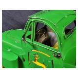 New Recycled Metal Garden Art John Deere Truck