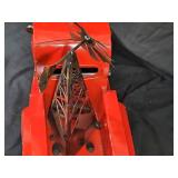 New Recycled Metal Garden Art Farm Truck Hauling A Windmill