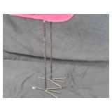 New Large Recycled Metal Garden Art Pink Flamingo