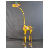 New Large Recycled Metal Garden Art Giraffe