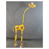 New Large Recycled Metal Garden Art Giraffe