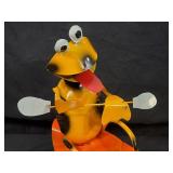 New Recycled Metal Garden Art Paddle Boarding / Surfing / Kayaking Frog