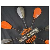 New Recycled Metal Garden Art Large Harley Davidson Wind Spinner