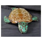 New Recycled Metal Garden Art Turtle