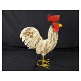 New Recycled Metal Garden Art Chicken Rooster