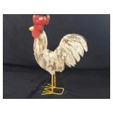 New Recycled Metal Garden Art Chicken Rooster
