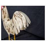 New Recycled Metal Garden Art Chicken Rooster