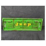 New Recycled Metal Jeep Tailgate Sign