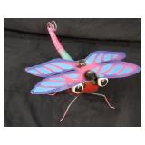 New Recycled Metal Garden Art Dragonfly