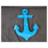 New Recycled Metal Garden Art Anchor