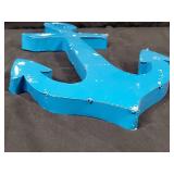 New Recycled Metal Garden Art Anchor